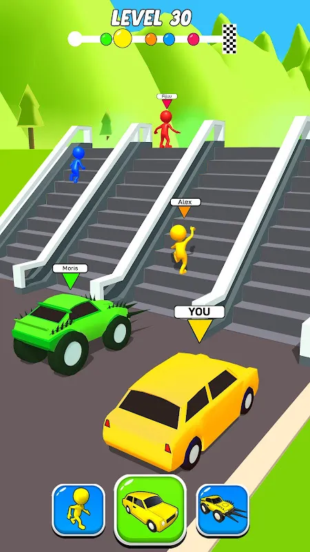 Shape Transform Car Games Shape Transform Car Games