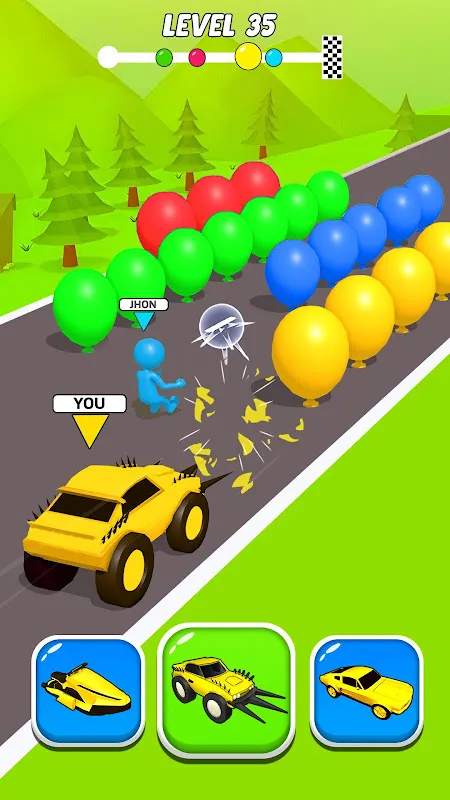 Shape Transform Car Games Shape Transform Car Games