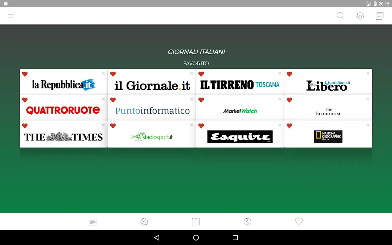 Giornali Italiani Giornali Italiani