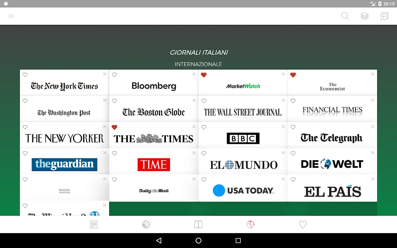 Giornali Italiani Giornali Italiani