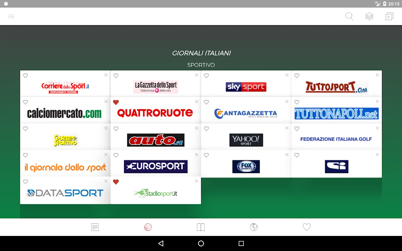 Giornali Italiani Giornali Italiani