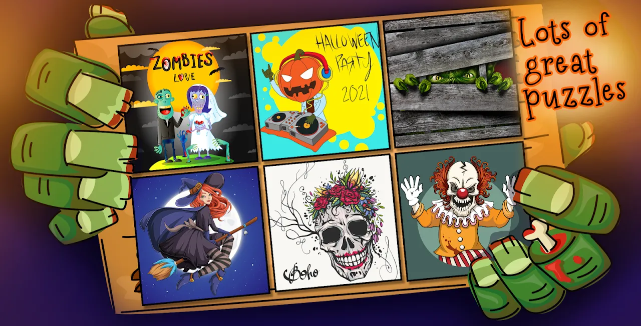 Halloween jigsaw puzzles Halloween jigsaw puzzles