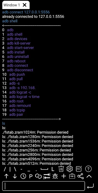 ADB Shell - Debug Toolbox ADB Shell - Debug Toolbox