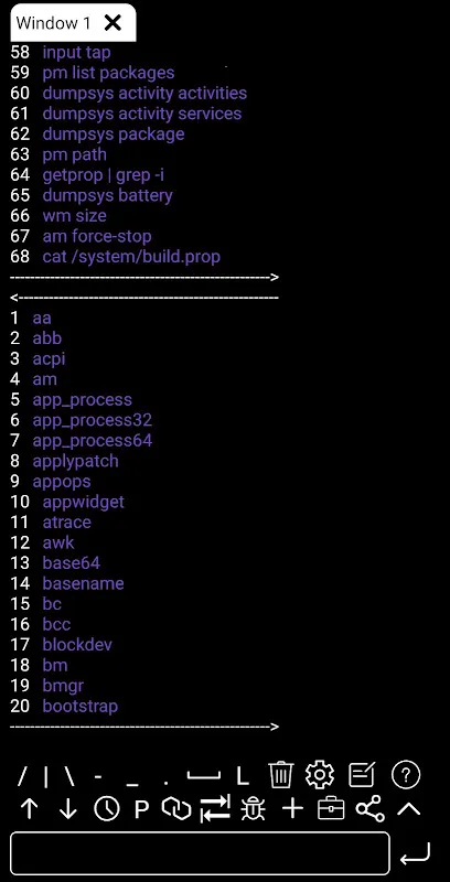 ADB Shell - Debug Toolbox ADB Shell - Debug Toolbox