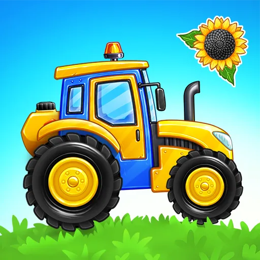 Tractor, car
