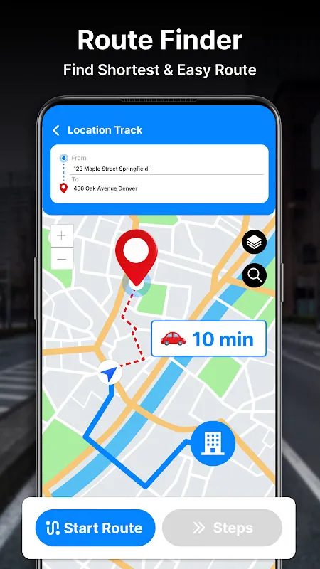 GPS Navigation Map Route Find GPS Navigation Map Route Find