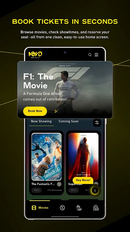 Novo Cinemas - Movie Tickets Novo Cinemas - Movie Tickets
