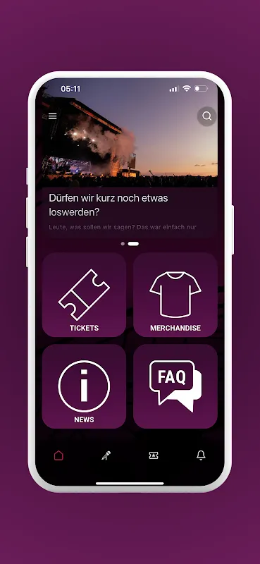 Southside Festival App: My Chaos Compass