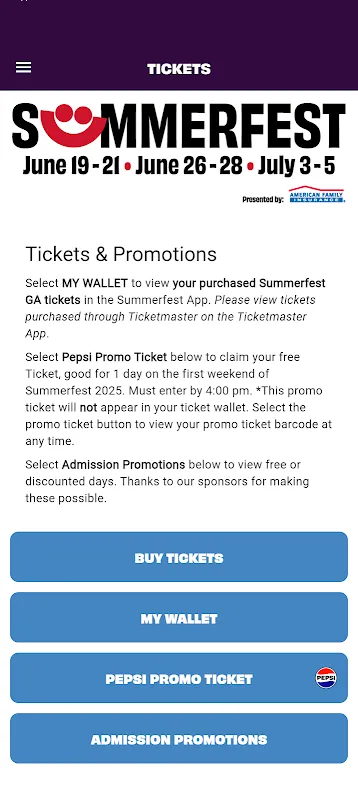 Official Summerfest 2025 App Official Summerfest 2025 App