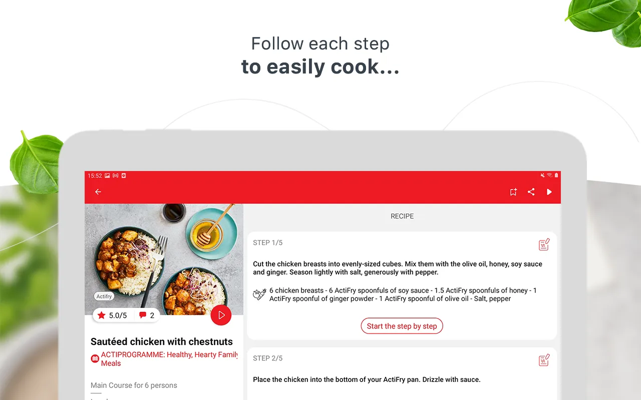 My Tefal, cooking together My Tefal, cooking together
