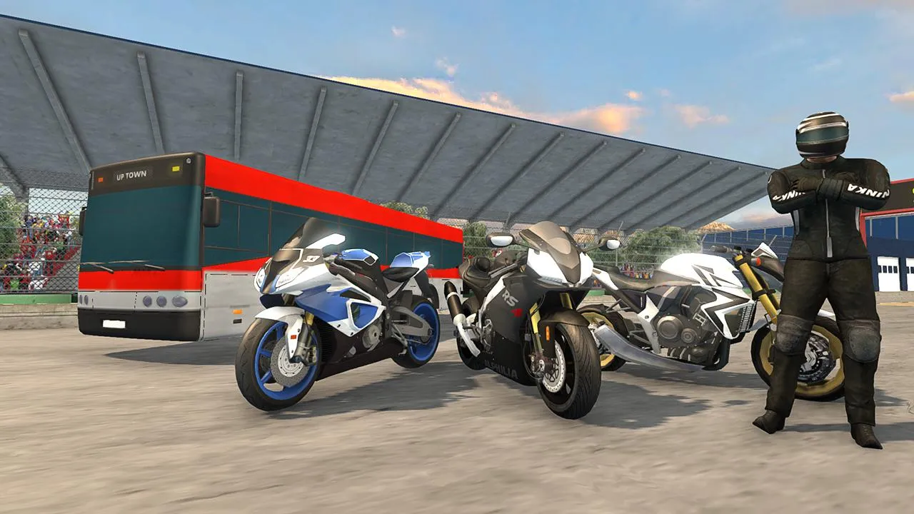 Bike VS Bus Racing Games Bike VS Bus Racing Games
