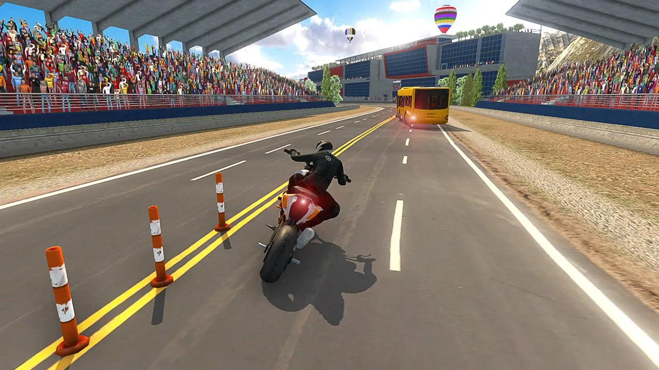 Bike VS Bus Racing Games Bike VS Bus Racing Games