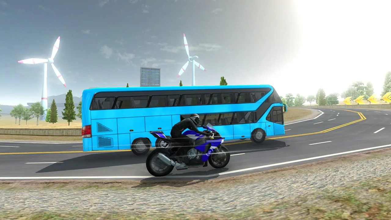 Bike VS Bus Racing Games Bike VS Bus Racing Games