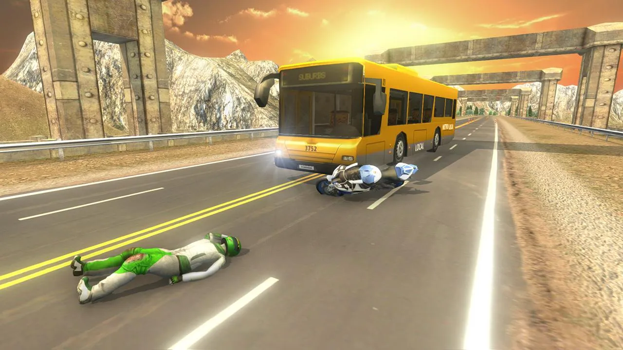Bike VS Bus Racing Games Bike VS Bus Racing Games