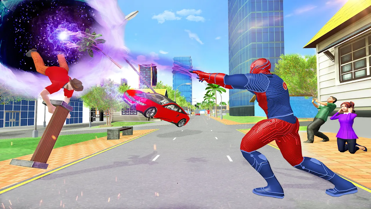 Flying Superhero Flying Superhero