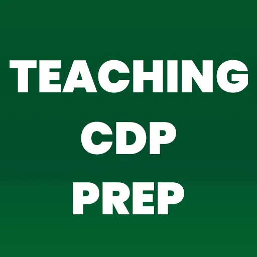 Teaching CDP Prep