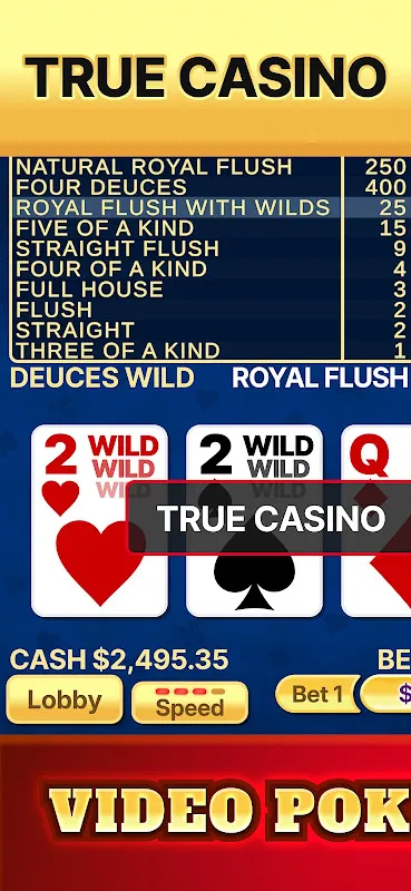 Video Poker Deluxe Video Poker Deluxe