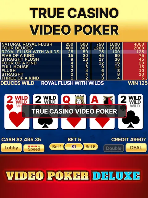 Video Poker Deluxe Video Poker Deluxe