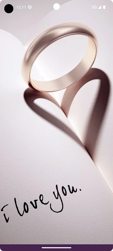 A Screen That Whispers Love