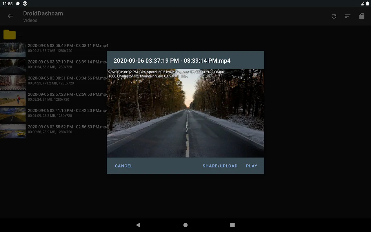 Droid Dashcam: My Unseen Highway Savior