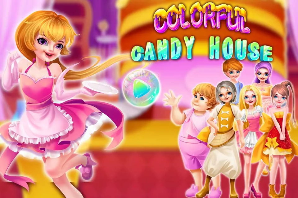 Colorful Candy House Colorful Candy House