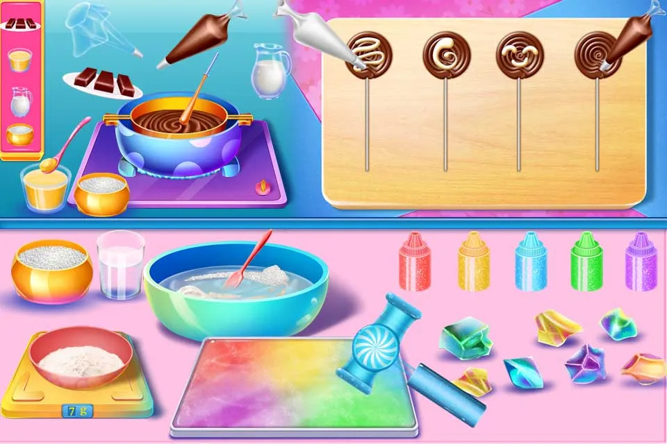 Colorful Candy House Colorful Candy House