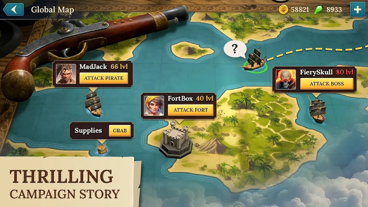 Pirate Ships・Build and Fight Pirate Ships・Build and Fight