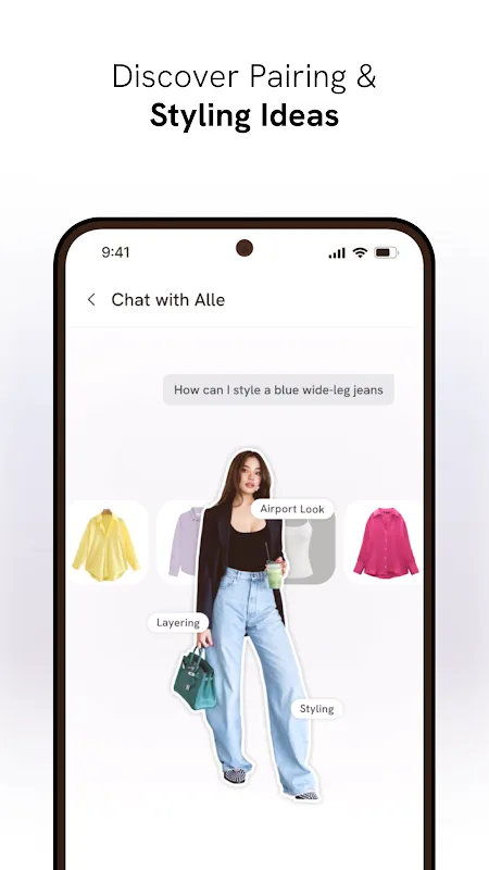 Alle - Your AI Fashion Stylist Alle - Your AI Fashion Stylist