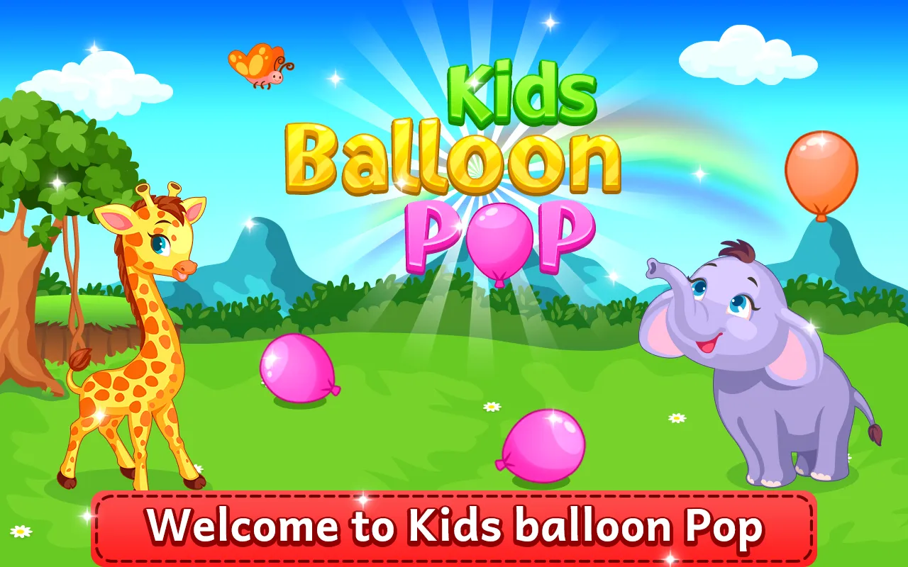 Kids Balloon Pop for Toddler Kids Balloon Pop for Toddler