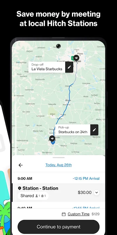 Hitch - Rides between Cities Hitch - Rides between Cities