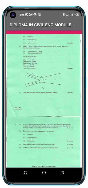 Civil Module 2 Past Papers Civil Module 2 Past Papers