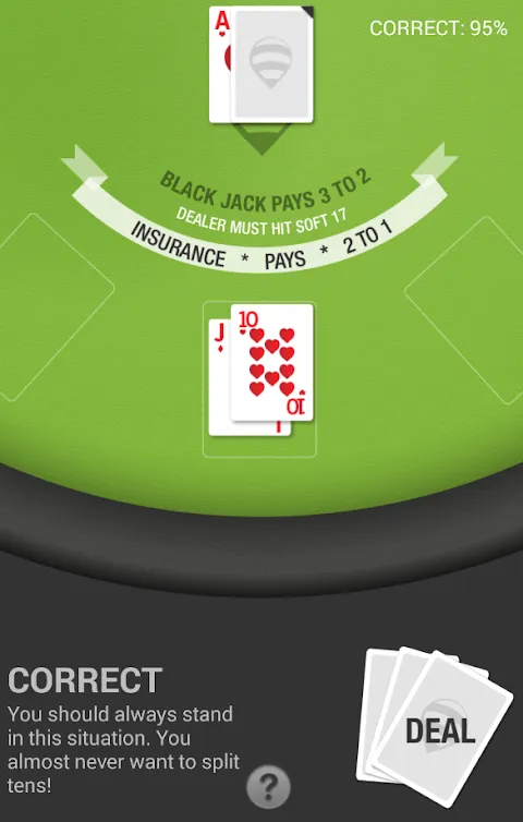 BlackJack Trainer 21 Strategy BlackJack Trainer 21 Strategy