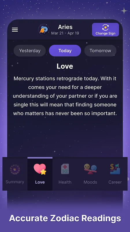 Daily Horoscope Launcher Daily Horoscope Launcher