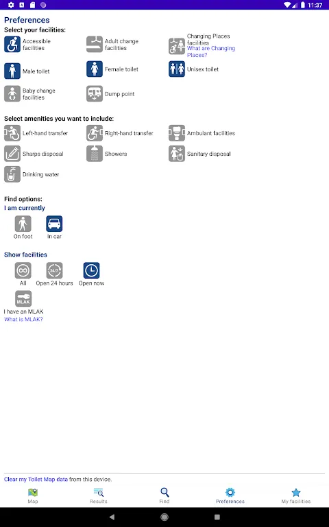 National Public Toilet Map National Public Toilet Map