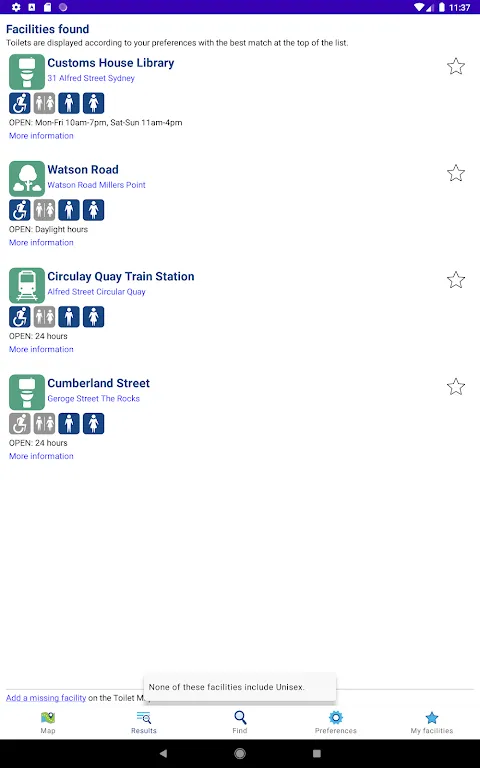 National Public Toilet Map National Public Toilet Map