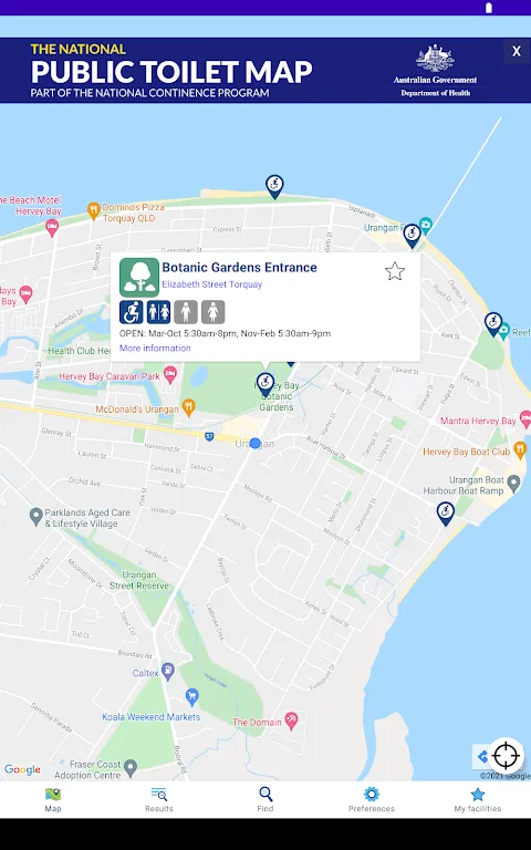 National Public Toilet Map National Public Toilet Map