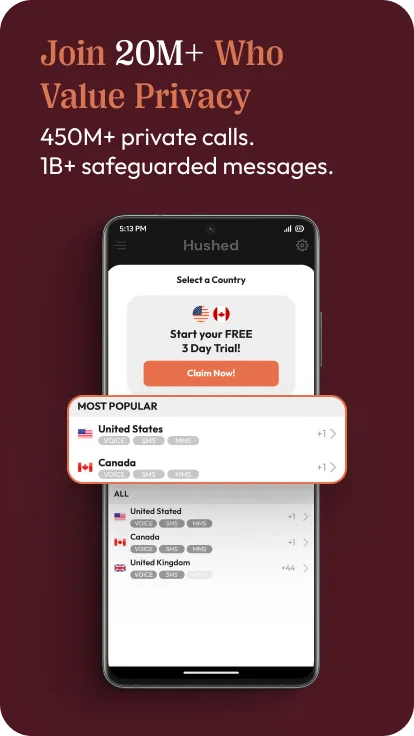 Hushed - Second Phone Number Hushed - Second Phone Number