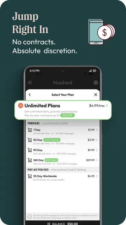 Hushed - Second Phone Number Hushed - Second Phone Number
