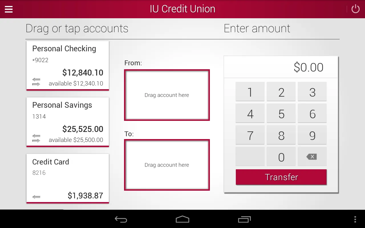 IU Credit Union Mobile Banking IU Credit Union Mobile Banking