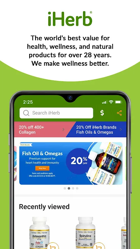Rescued by iHerb in Berlin