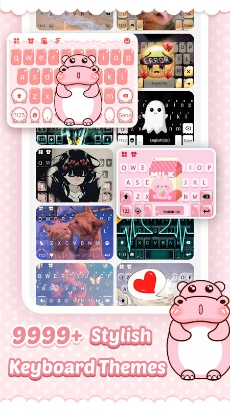 My Pastel Hippo Typing Savior