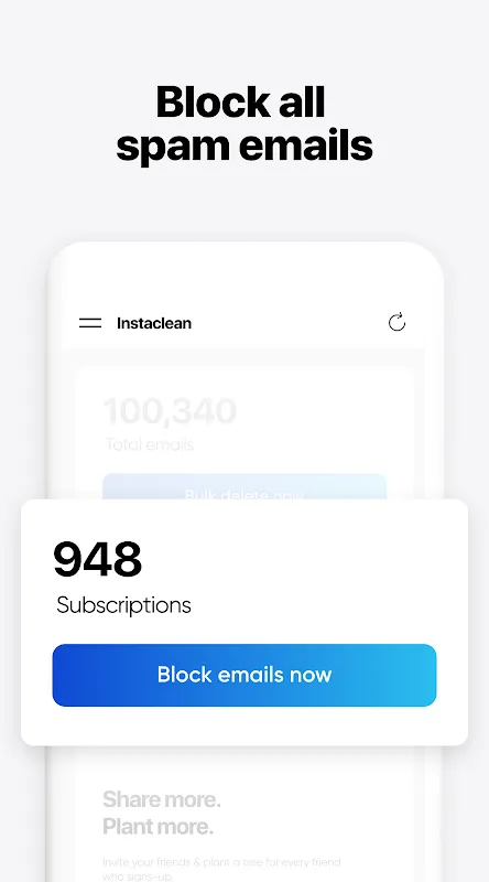 Instaclean - Clean your Inbox Instaclean - Clean your Inbox