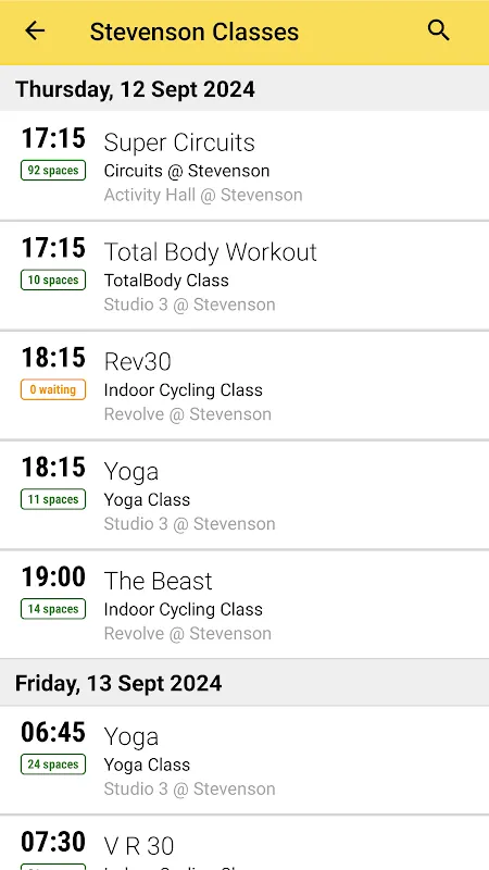 Sweat Saved by Campus App
