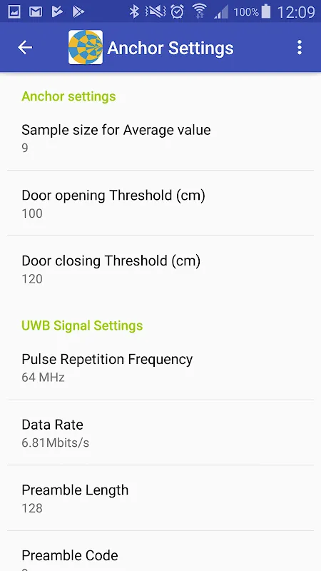 UWB RANGING APP UWB RANGING APP