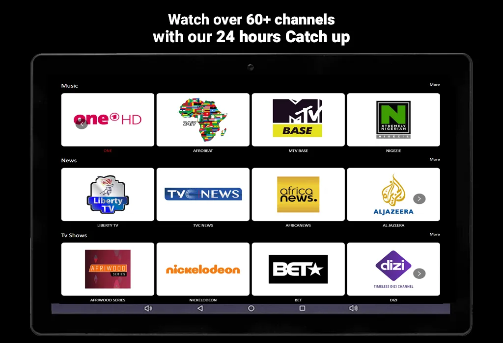 OyaWatch TV - Live TV & Movies OyaWatch TV - Live TV & Movies