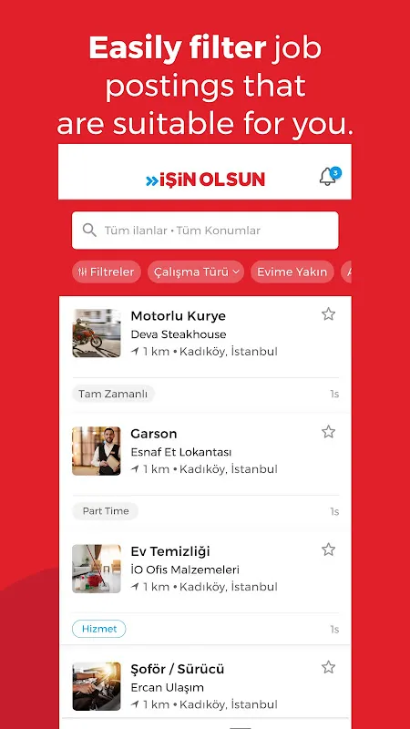 İşin Olsun - Job Search İşin Olsun - Job Search