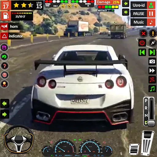 US City Car Offline Driving 3D
