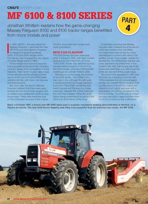 Classic Massey Magazine Classic Massey Magazine