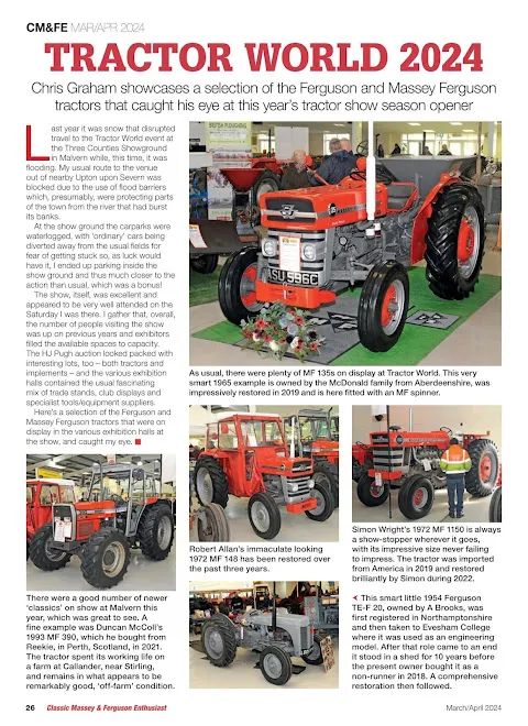 Classic Massey Magazine Classic Massey Magazine