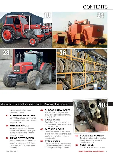 Classic Massey Magazine Classic Massey Magazine